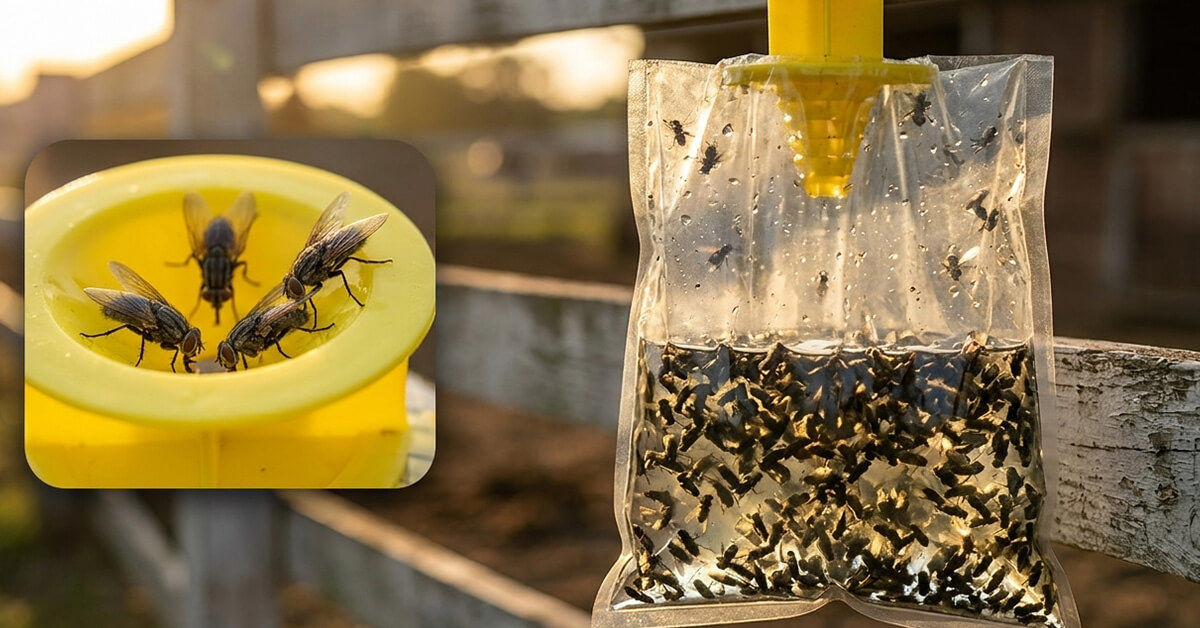 Catches Up To 20,000 Flies Per Bag