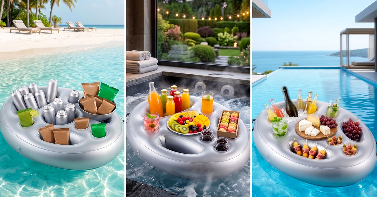 Perfect for Beach, Spa, and Pool Parties