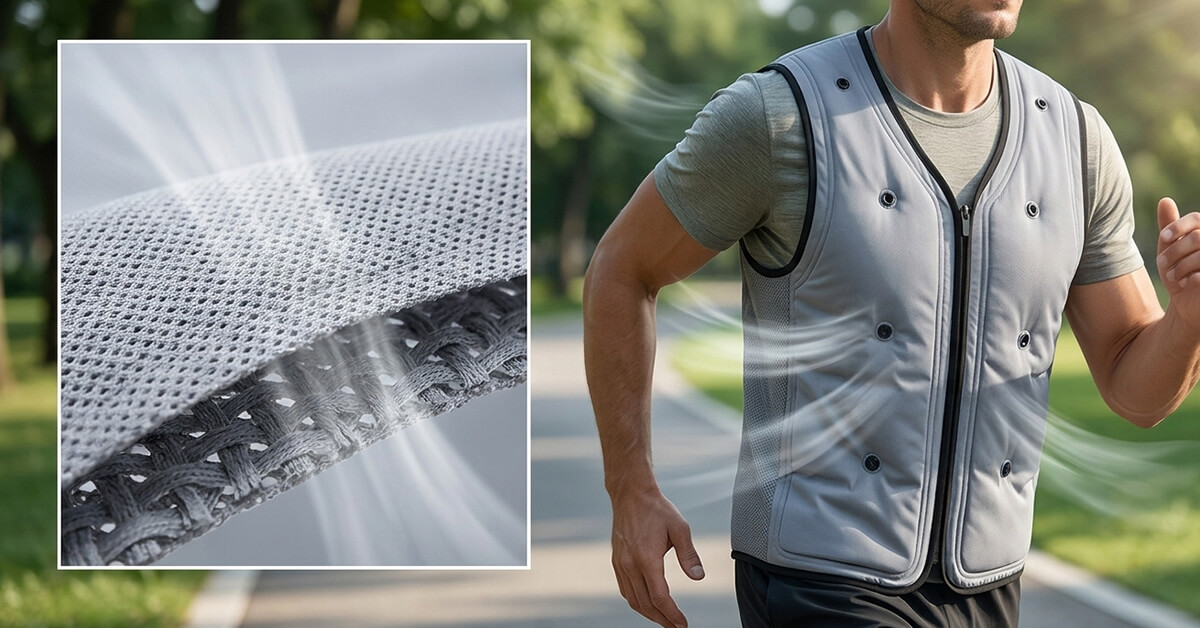 Breathable Fabric Keeps You Cool All Day