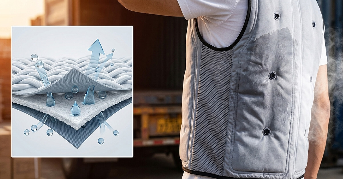 Quick-Dry Material Perfect for Hot Outdoor Work
