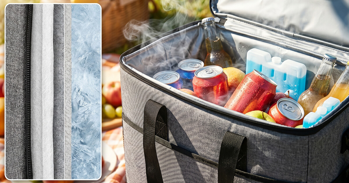 Triple-layer Insulation Locks in Cold for Hours