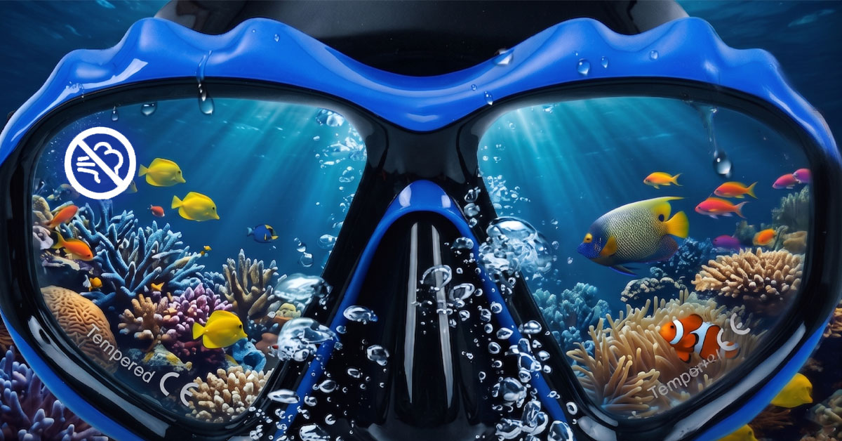 Anti-Fog Design Keeps Your View Crystal Clear