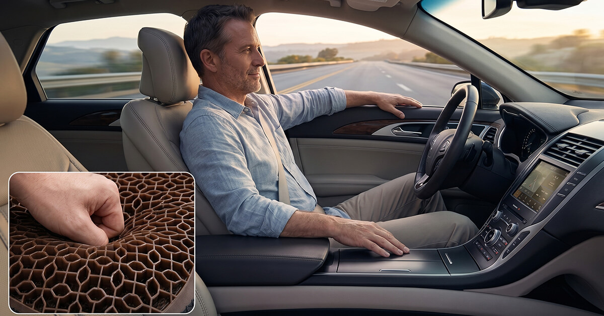Reduces Fatigue During Long Commutes and Road Trips