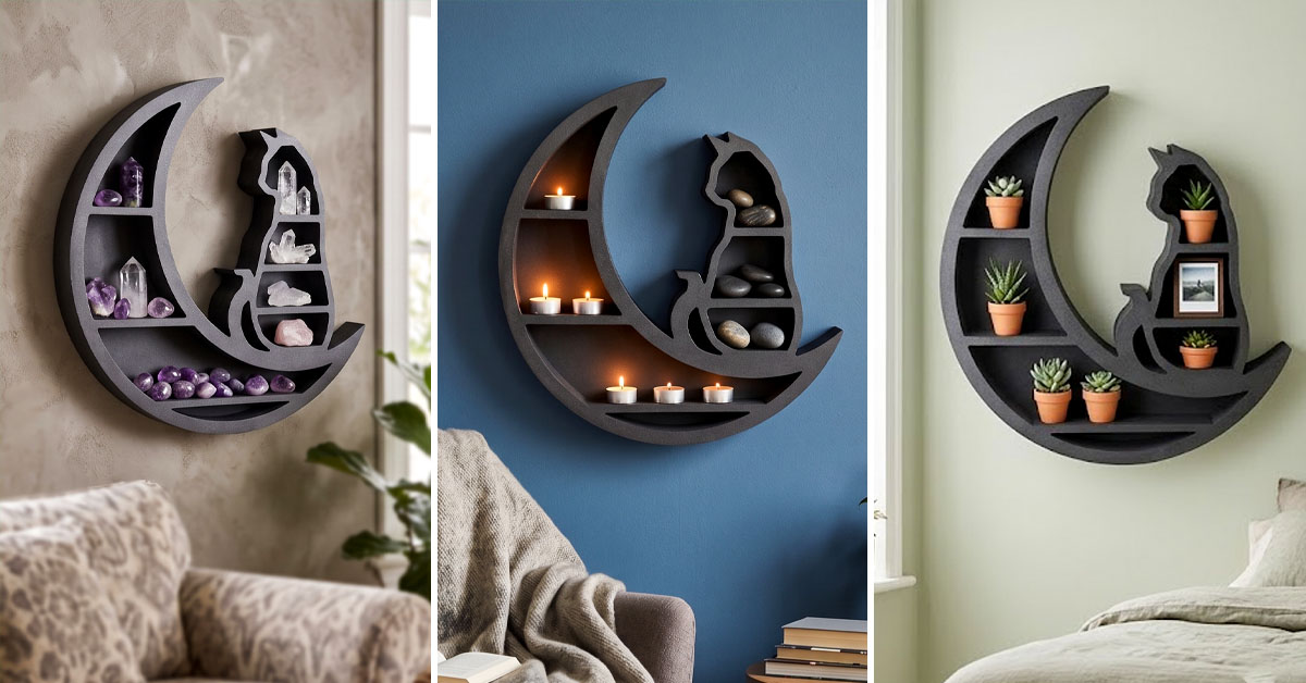 Adds Rustic, Mysterious Charm to Any Room