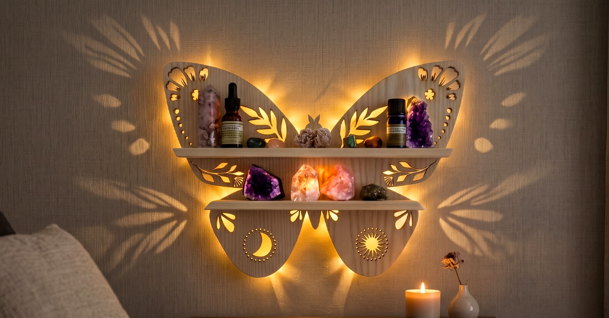 LED Lights Illuminate Your Treasured Crystal Displays