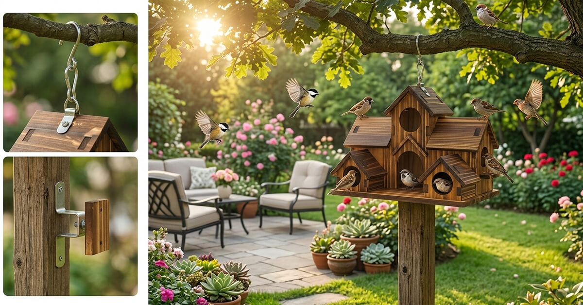 Transforms Your Backyard into a Bird Sanctuary