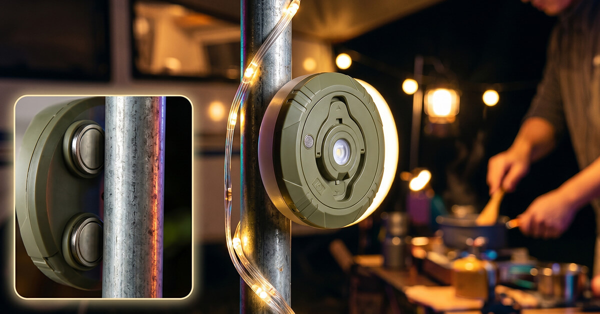 Strong Magnet Attaches Hands-Free Anywhere