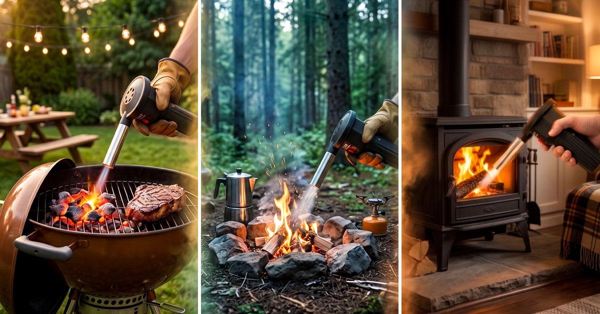 Perfect For BBQ, Camping, And Fireplace Use
