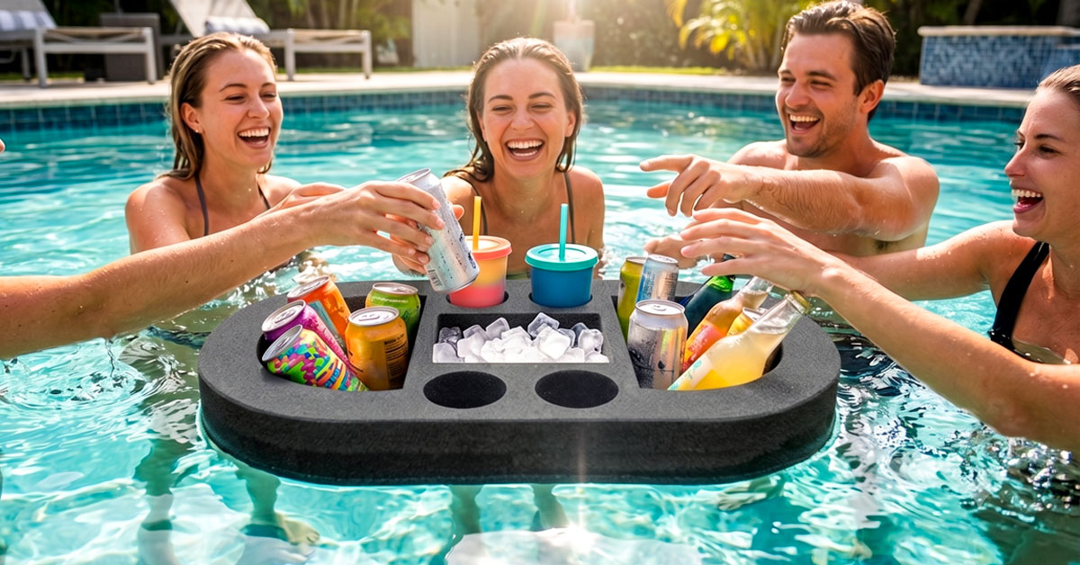 Perfect FloatCaddy Addition for Parties and Gatherings