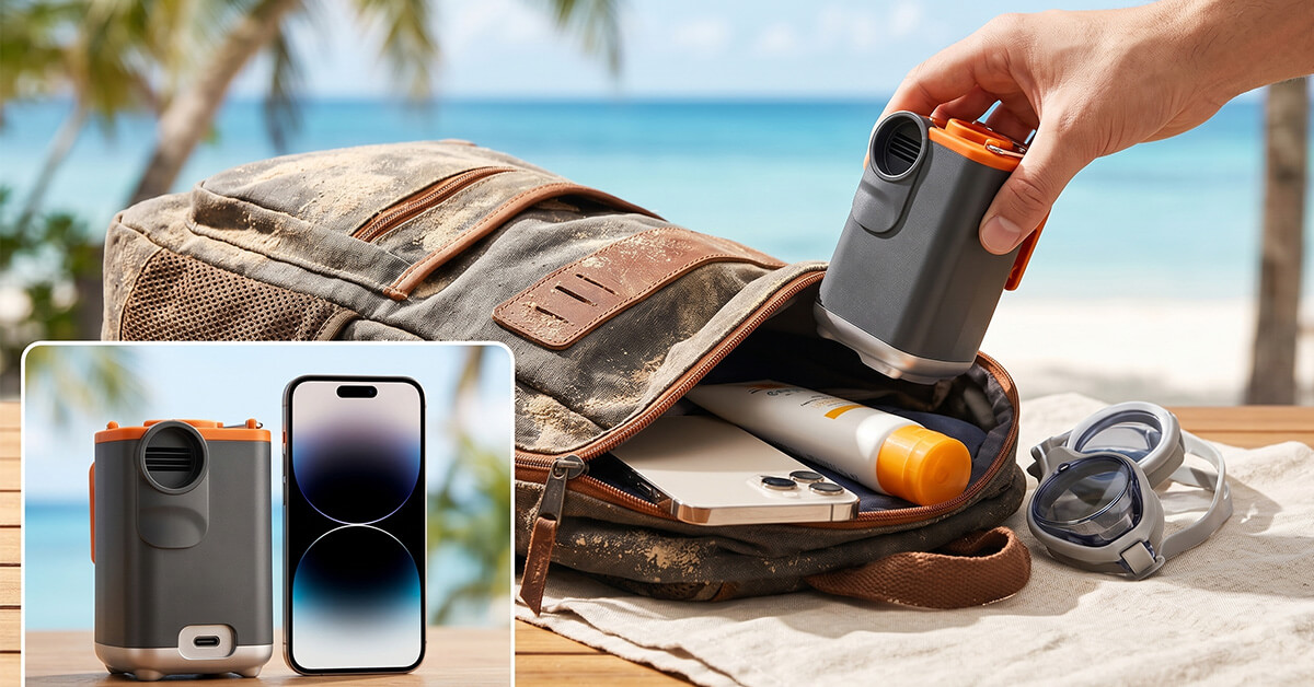 Pocket-Sized FloatRush Goes Anywhere You Swim