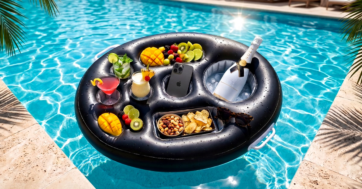 Holds Drinks, Snacks, Phones, And More