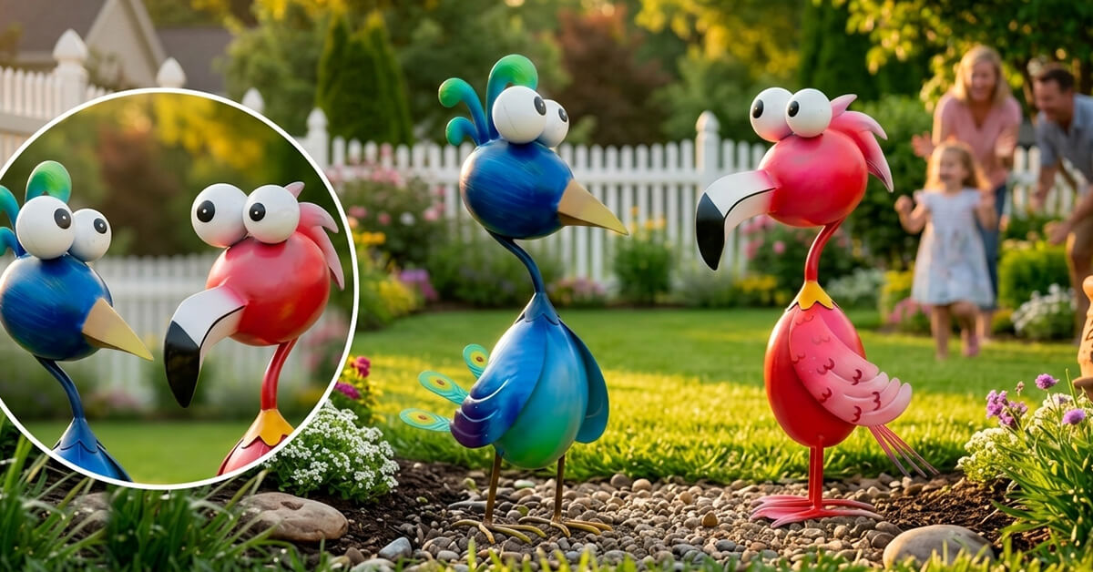 Transforms Any Garden Into A Joyful, Playful Space