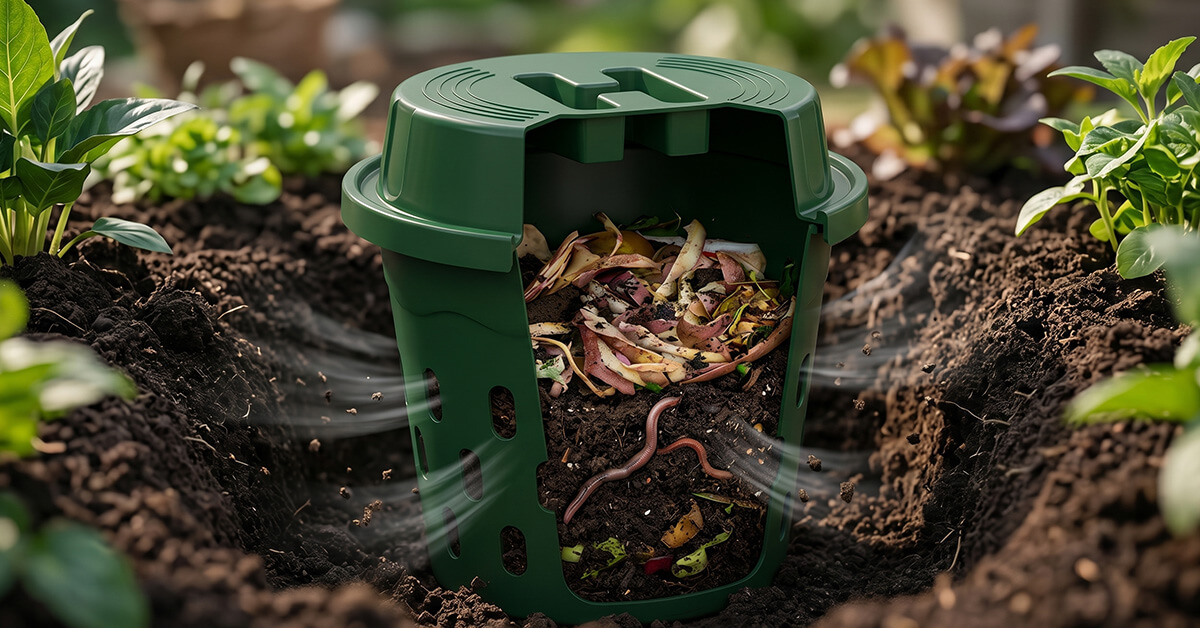 360° Ventilation Keeps Composting Odor-Free Naturally