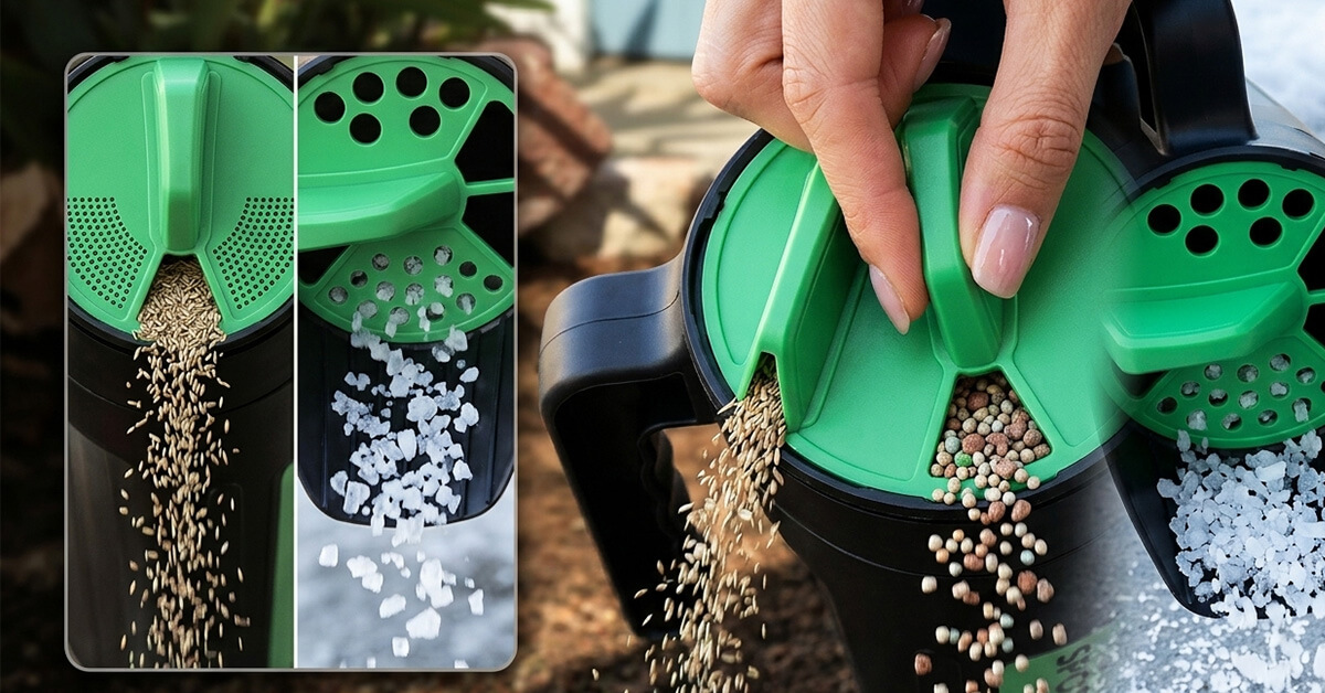 Multiple Adjustable Openings Suit Every Spreading Need