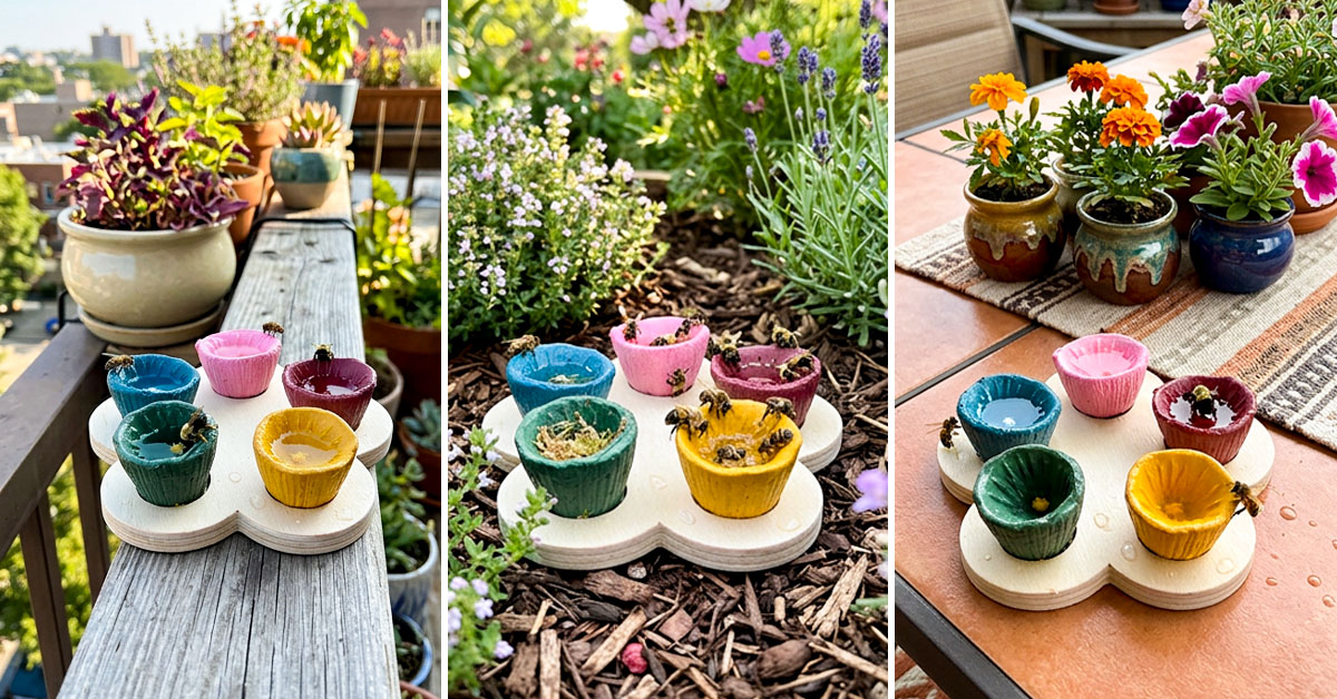 Place HoneyDrop Anywhere — Garden, Balcony, Patio