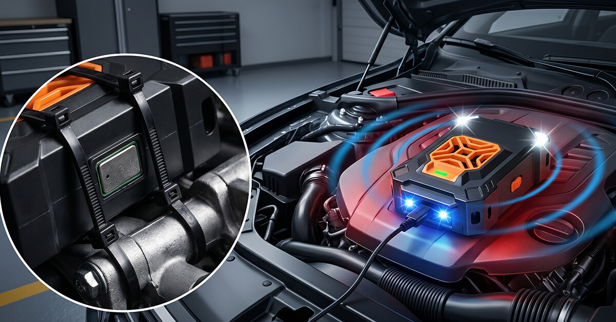 Smart Vibration Detection Activates HoodGuard When Parked