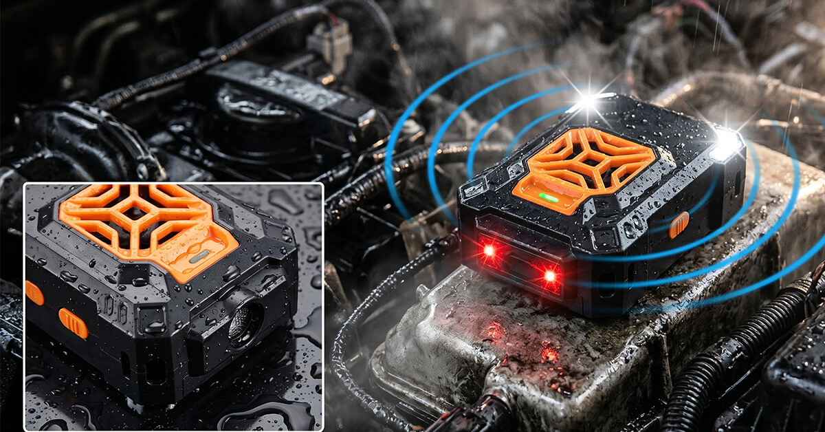 Weather-Resistant IPX4 Casing Handles Harsh Conditions
