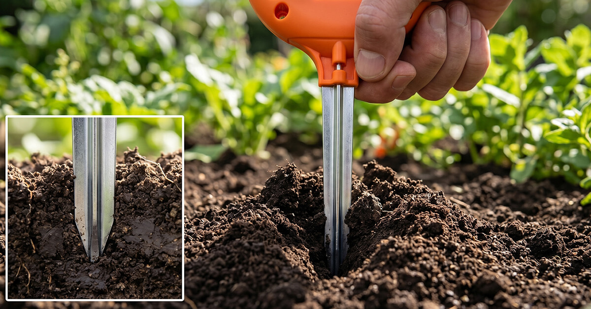 Installs Instantly — Just Push Into Ground