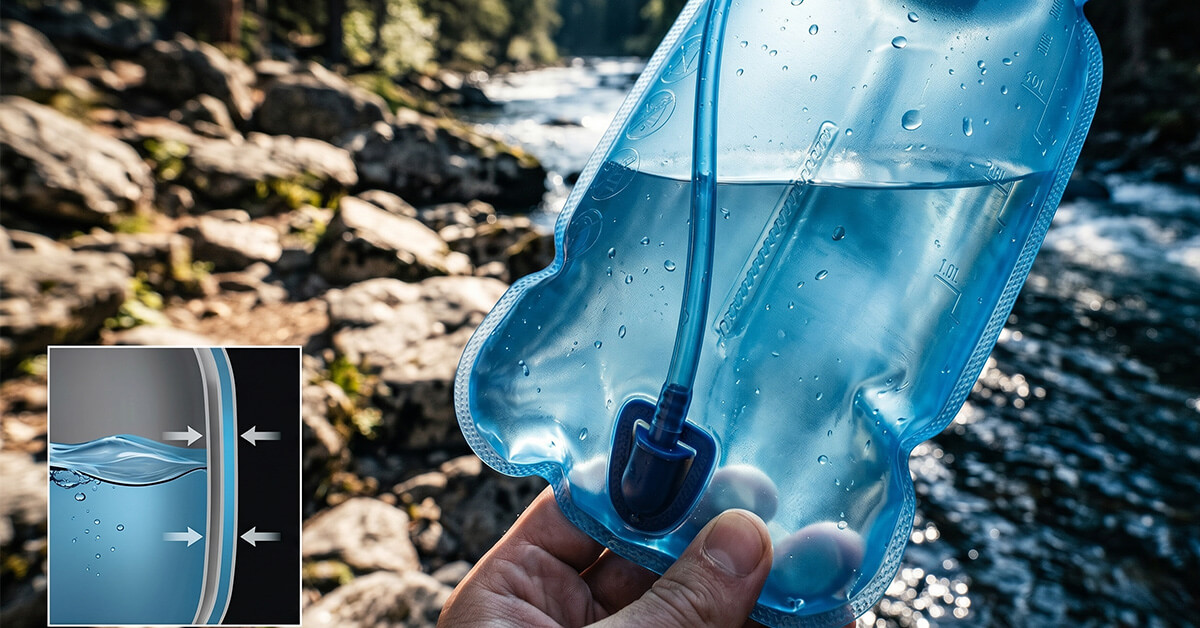 Leak-proof Design Keeps Water Fresh and Safe