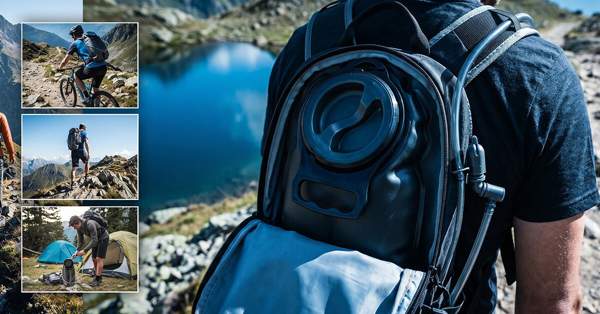Fits Cycling, Hiking, Trail Running, and Camping