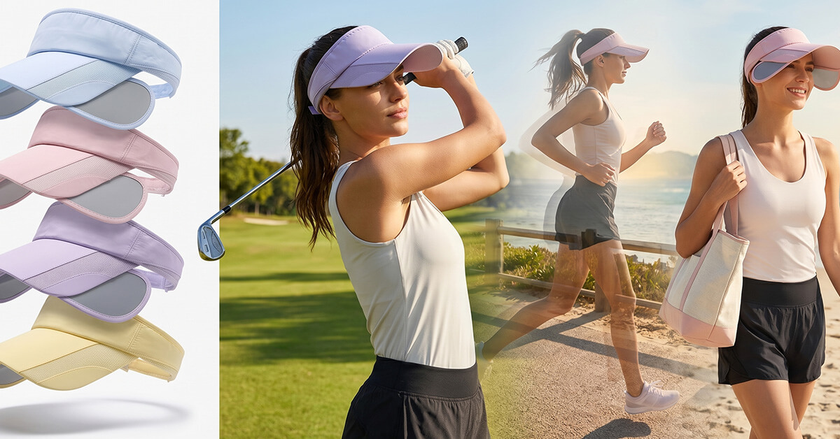 Lumira Visor Ideal for Golf Beach Running