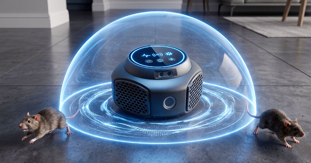 Repels Mice and Rats in Full 360 Degrees