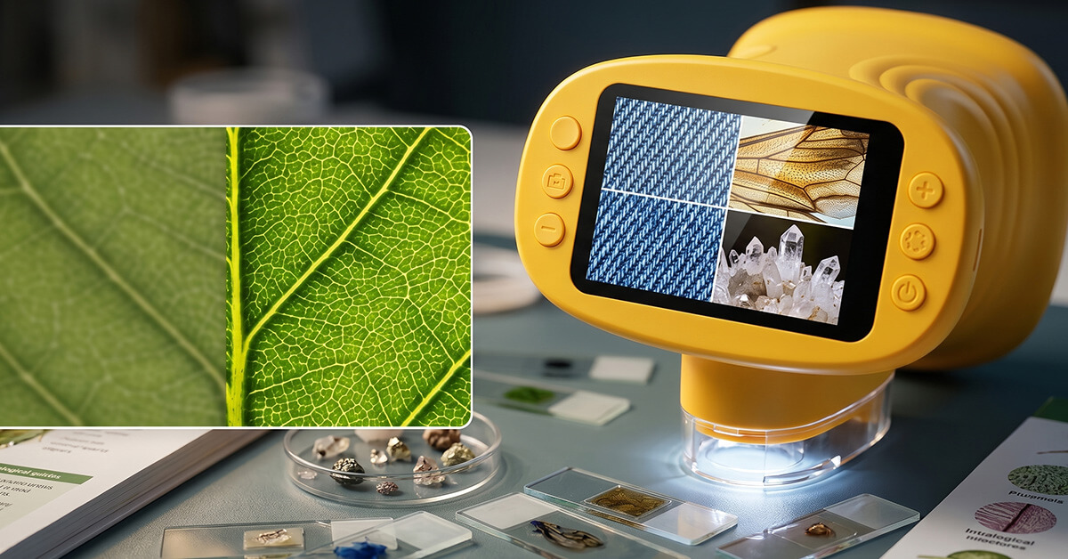 Crystal-Clear 4K Screen Reveals Hidden Microscopic Details