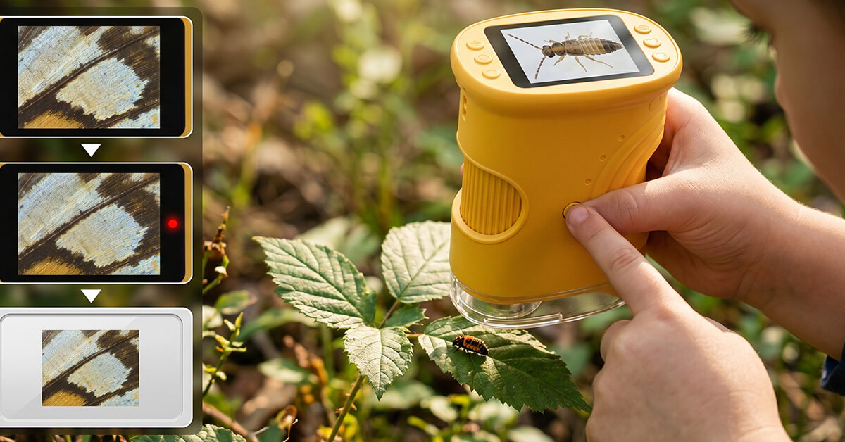 One-Touch Capture Saves Photos and Videos Instantly