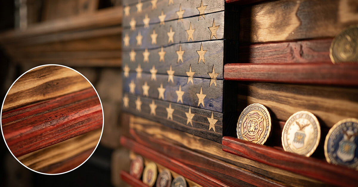 Iconic American Flag Design Honors Your Service