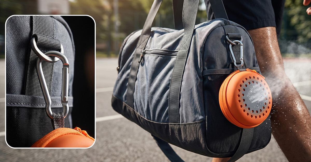 Attaches Easily to Any Sports Bag
