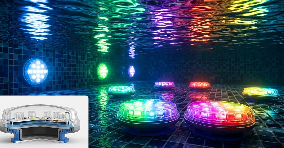 IP68 Waterproof — Safely Submerged 100% Corrosion-Free