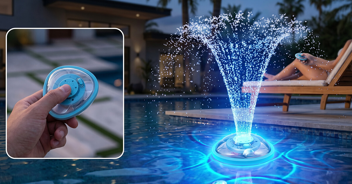 Control Spray and Lights Wirelessly from Your Chair