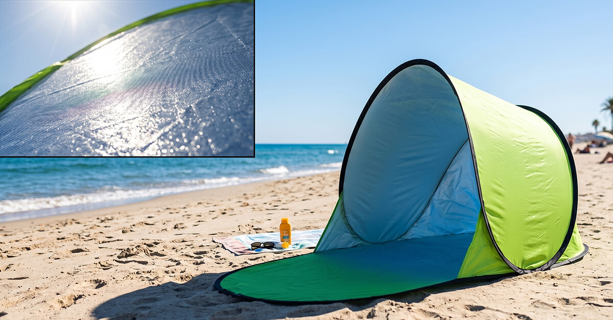 Silver-Coated Polyester Delivers Strong UV Protection
