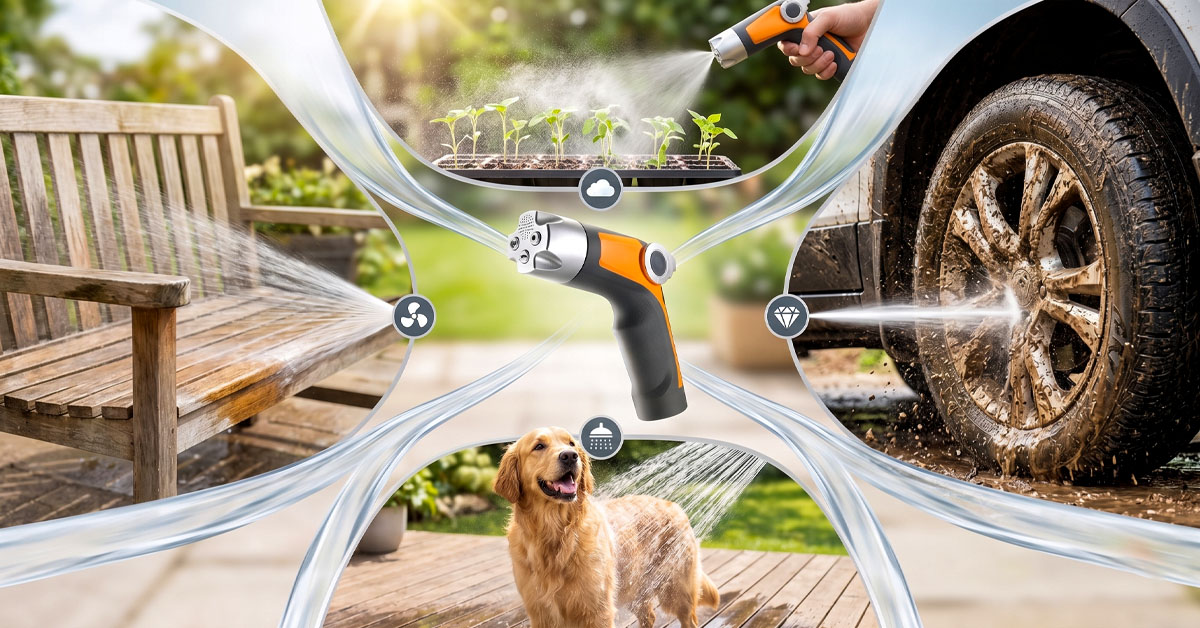 Switch Between 4 Spray Patterns Instantly with QuadFlow