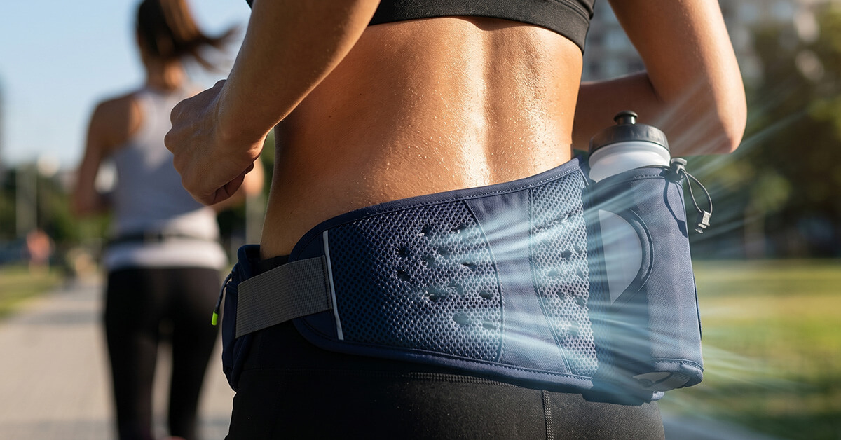 Breathable Back Vents Prevent Heat Buildup