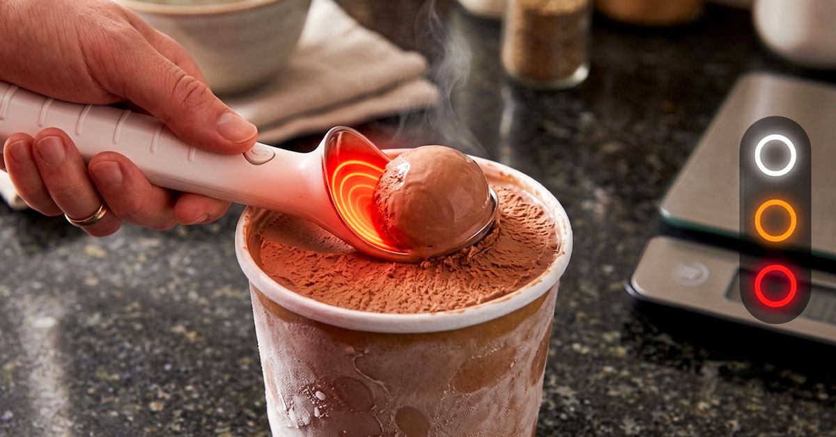 Heats Up to 158°F for Effortless Scooping