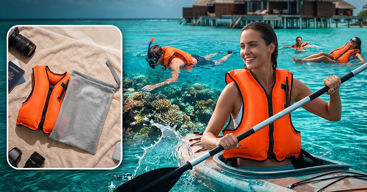 Supports Kayaking, Snorkeling, Swimming, and More