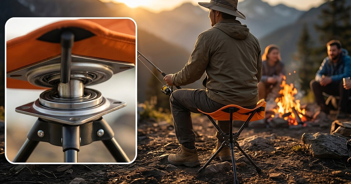 Rotates 360° — Face Any Direction Instantly