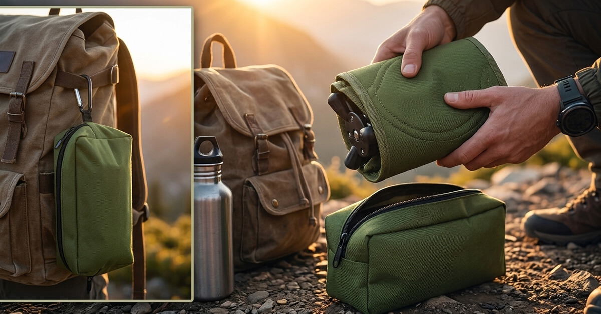 Folds to Pocket-Size 30×10cm Instantly