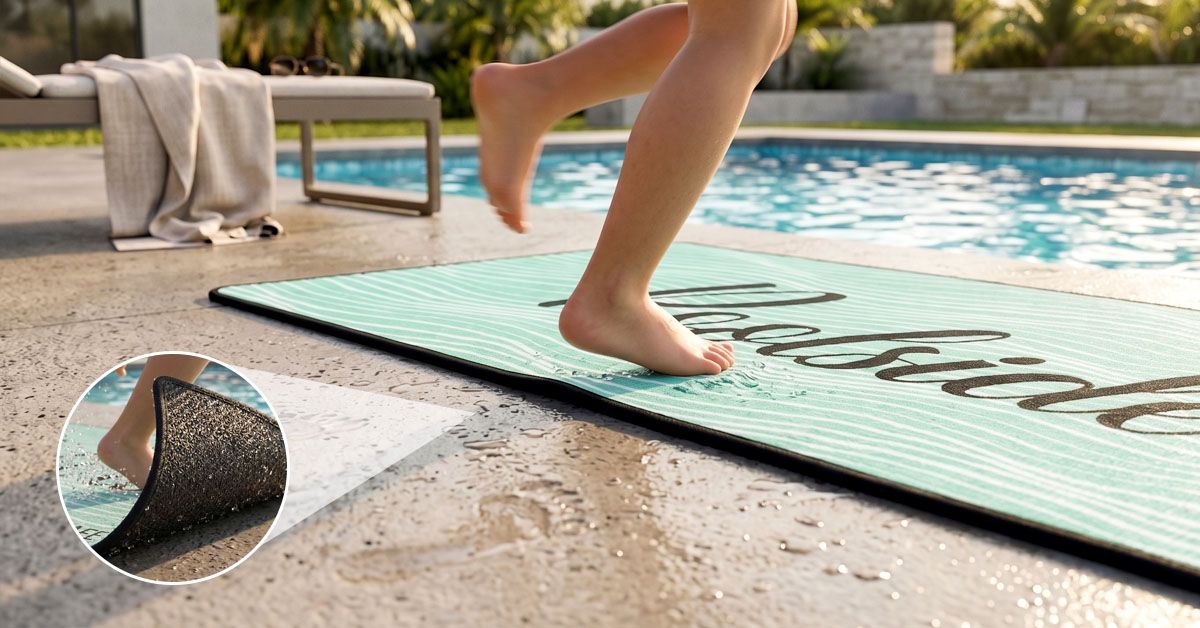 Prevents Slips With Non-Slip Rubber Bottom