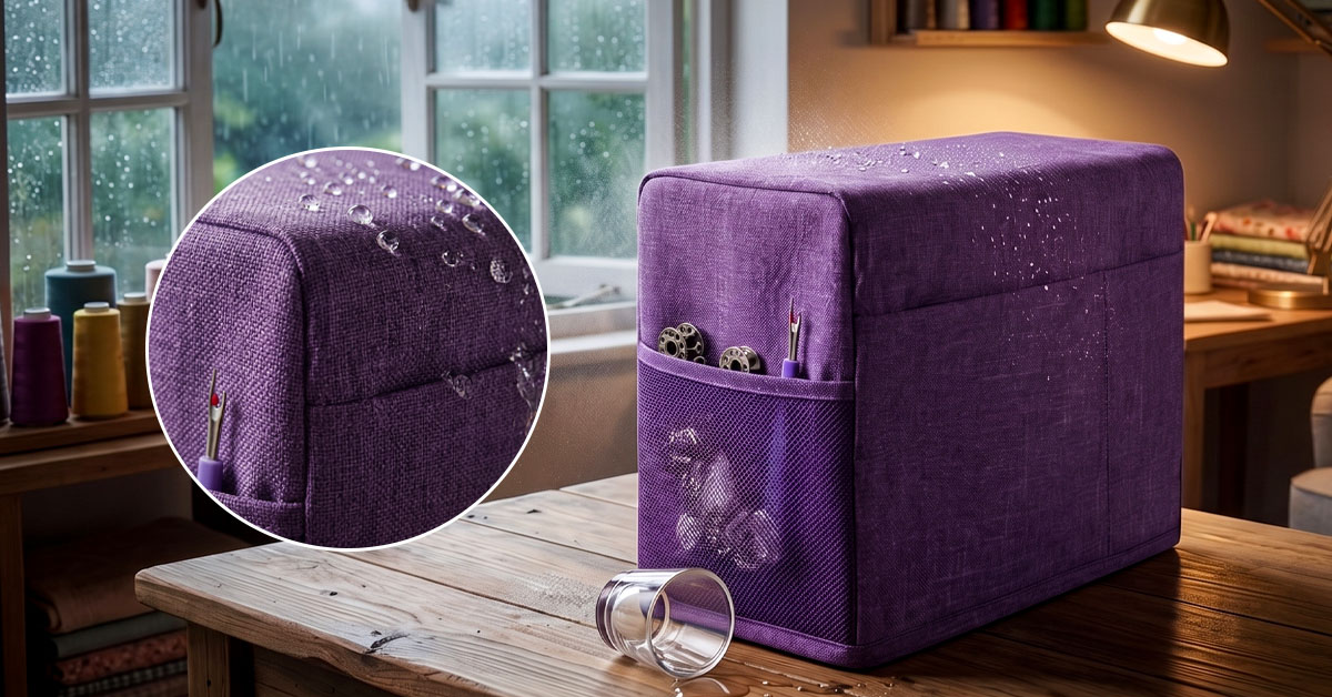 Water-Resistant Inner Lining Adds Extra Liquid Defense