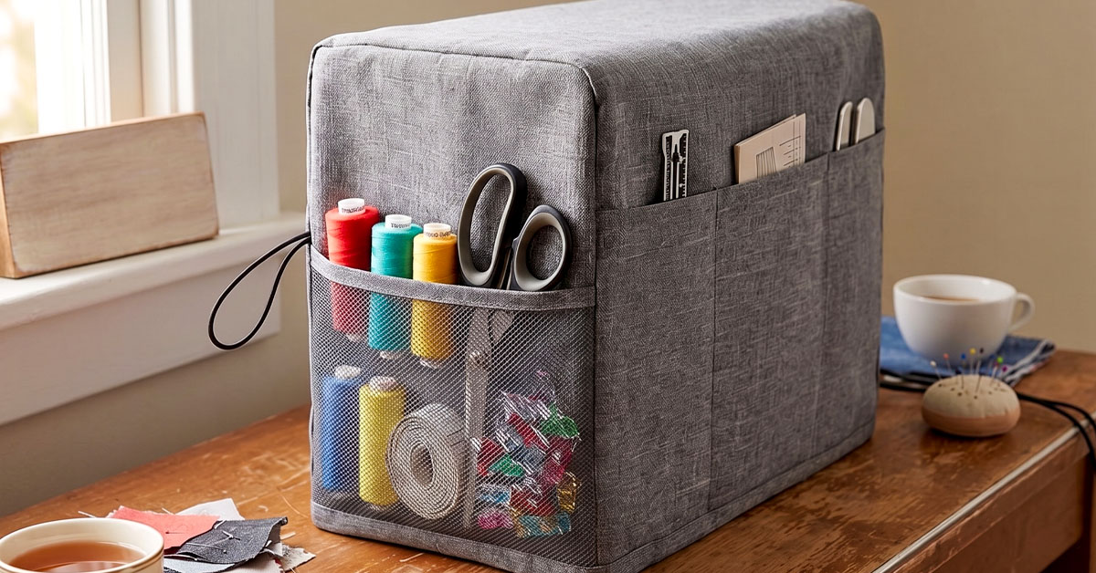 Mesh Side Pockets Keep Accessories Visible and Accessible