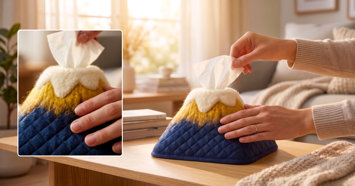 Soft Quilted Fabric Feels Cozy to the Touch