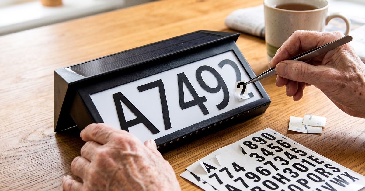 Customize With Included Numbers, Letters, and Stickers
