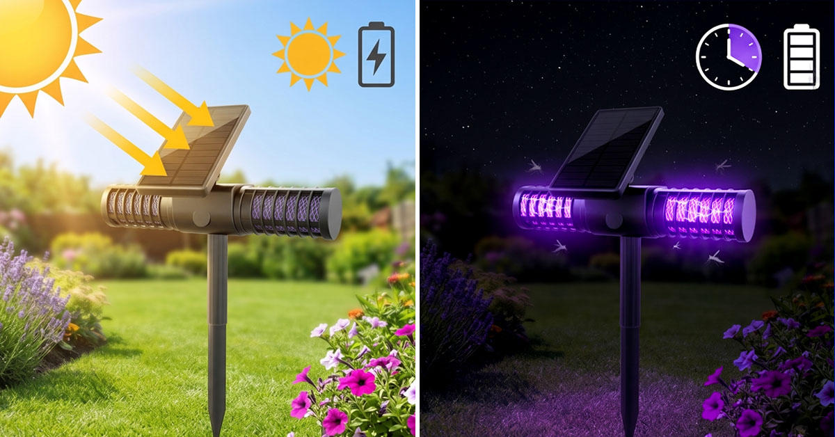 Solar-Powered — Eliminates Electricity Bills Completely