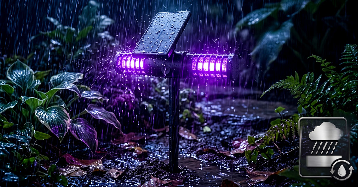 IP65 Waterproof — Works In Rain And Dust