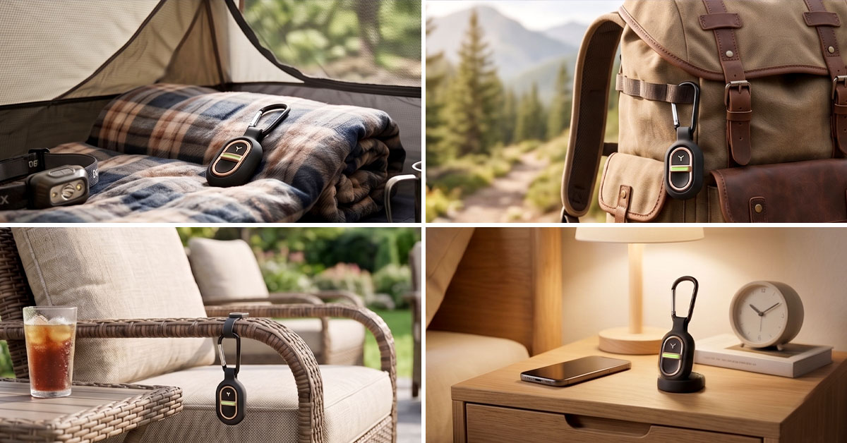 Perfect for Camping, Hiking, Patios, and Bedrooms