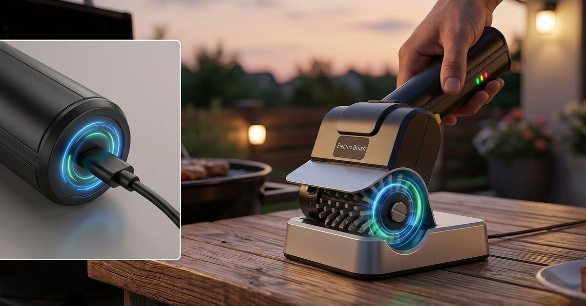 Recharges Easily — No Disposable Batteries Needed