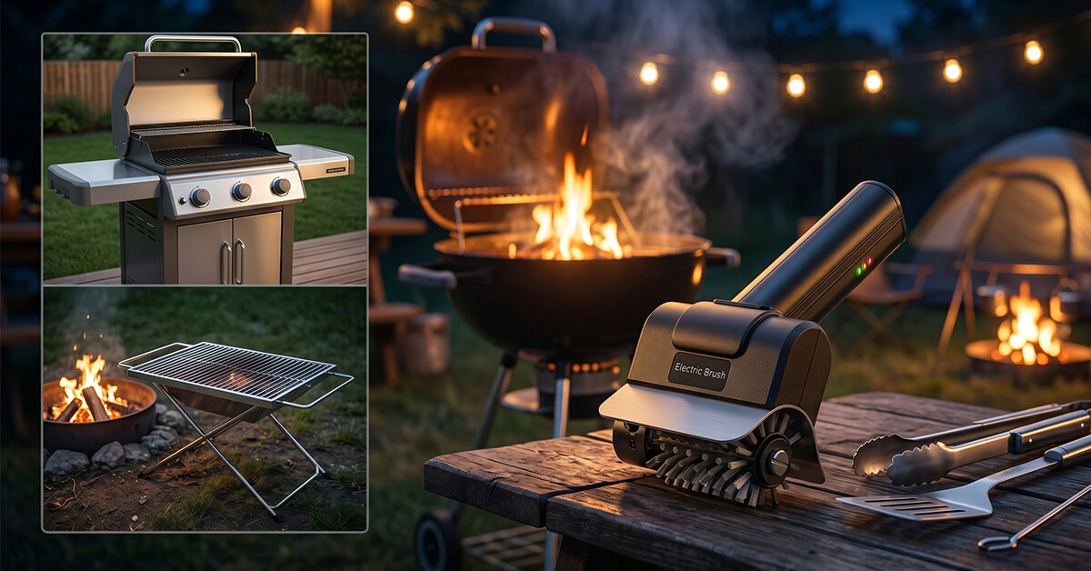 Perfect For Backyard BBQs And Outdoor Camping Trips
