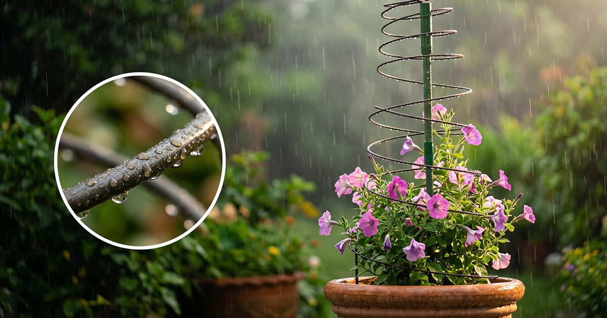 Rust-Proof Metal Coating Ensures Long-Lasting Outdoor Durability